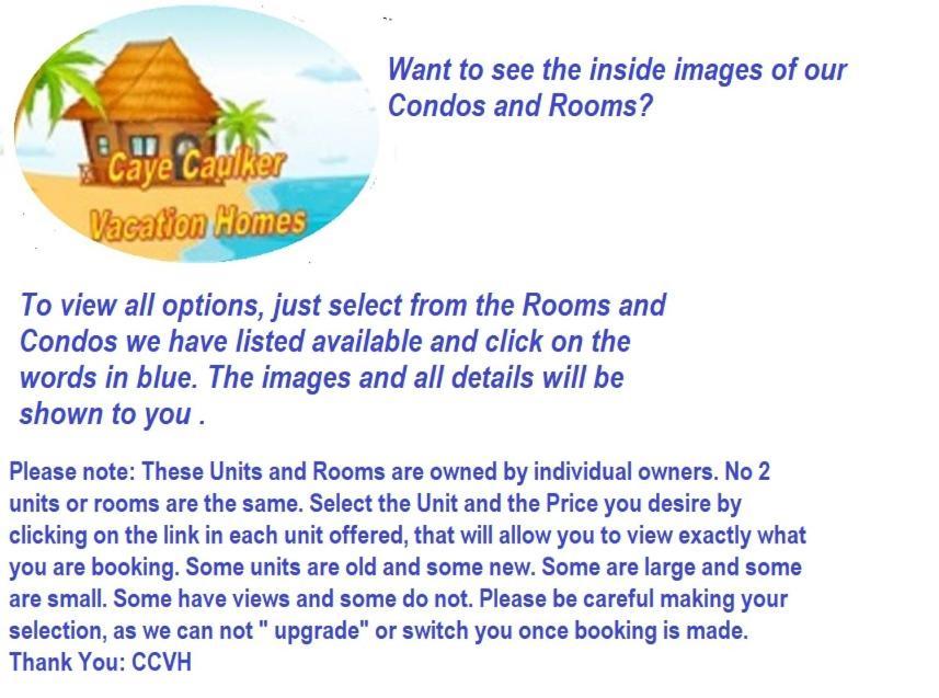 Beach Club Budget Rooms At Popeyes Caye Caulker Buitenkant foto